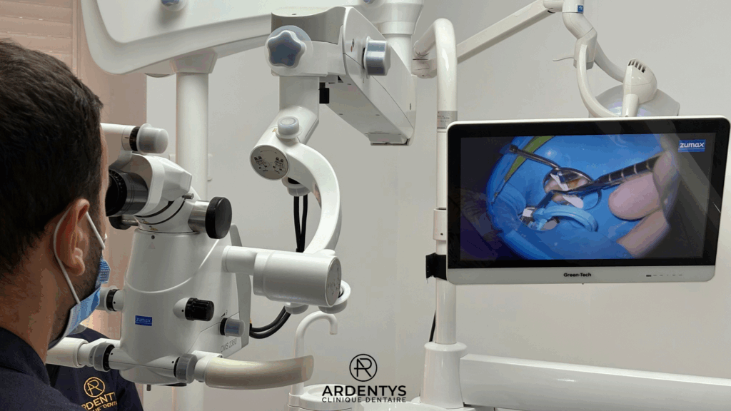 Un microscope au service de votre sourire